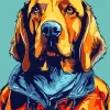 Cool Irish Setter Diamond Painting