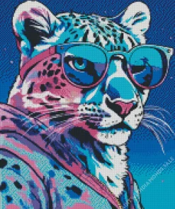 Cool Neon tiger Diamond Painting