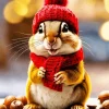 Cute Chipmunk Diamond Painting