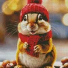 Cute Chipmunk Diamond Painting