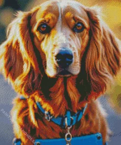 Cute English Cocker Spaniel Diamond Painting