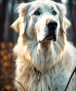 Cute Great Pyrenees Diamond Painting