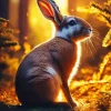 Cute Hare Diamond Painting