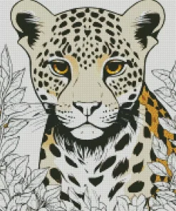 Cute Jaguar Diamond Painting