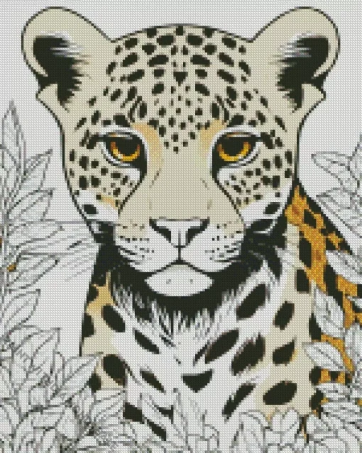 Cute Jaguar Diamond Painting