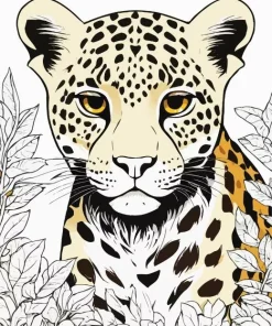 Cute Jaguar Diamond Painting