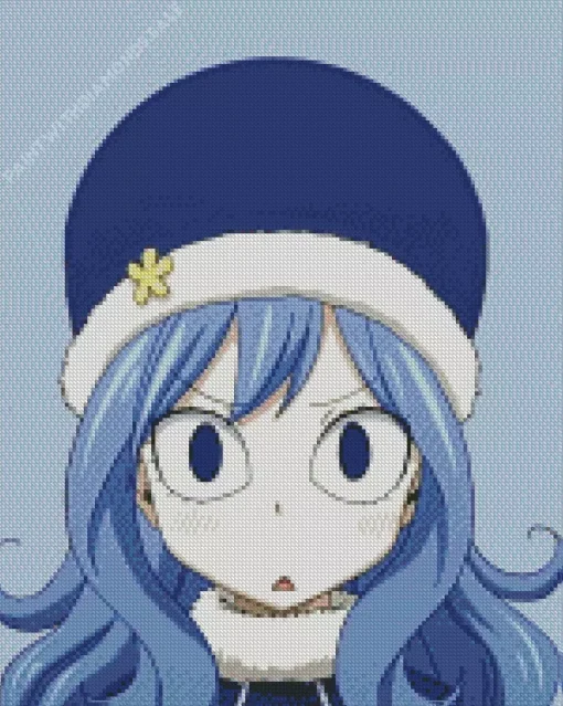 Cute Juvia Lockser Diamond Painting