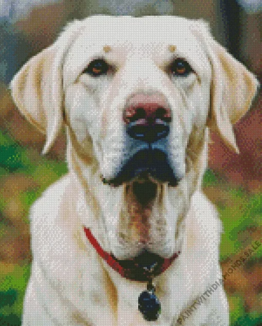 Cute Labrador Retriever Diamond Painting