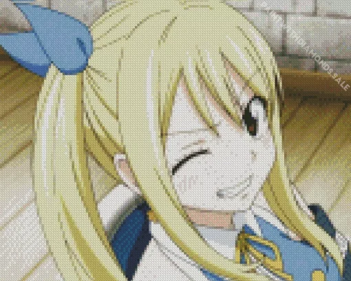 Cute Lucy Heartfilia Diamond Painting