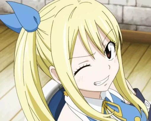 Cute Lucy Heartfilia Diamond Painting