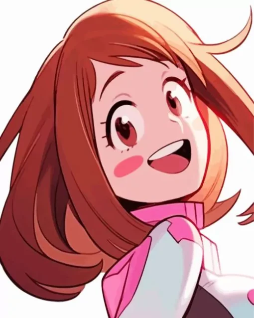 Cute Ochaco Uraraka Diamond Painting