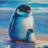 Cute Penguins Diamond Painting