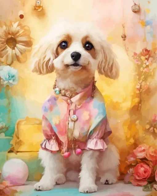 Cute Zuchon Diamond Painting