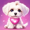 Cute Zuchon Dog Diamond Painting