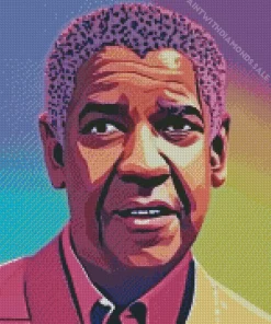 Denzel Washington Art Diamond Painting