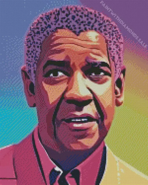 Denzel Washington Art Diamond Painting