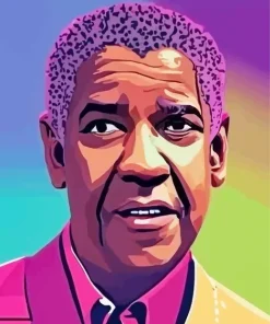 Denzel Washington Art Diamond Painting