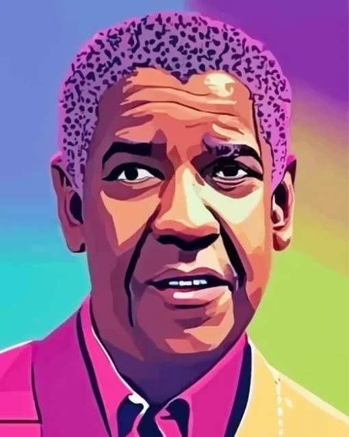 Denzel Washington Art Diamond Painting