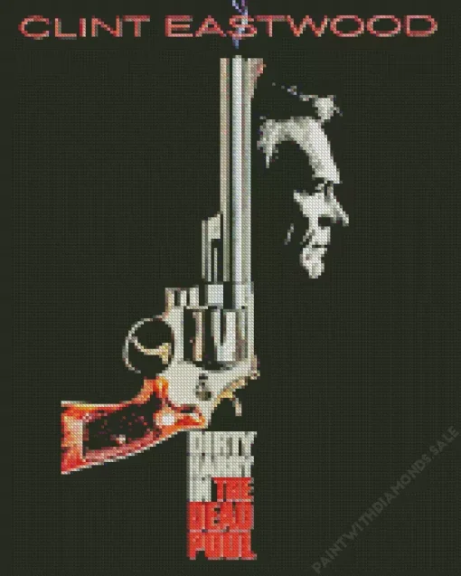 Dirty Harry Movie Poster Diamond Painting