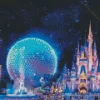 Disney World Florida At Night Diamond Painting