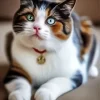 Fluffy Calico Cat Diamond Painting