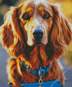 Fluffy Vizsla Diamond Painting