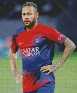 Footballer Neymar Diamond Painting