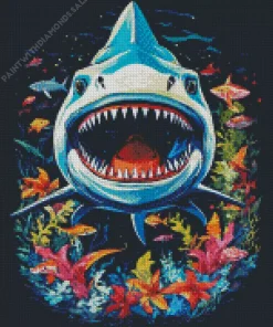 Giant Shark Diamond Painting