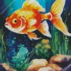 Gold Koi Diamond Painting