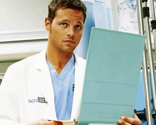 Greys Anatomy Alex Karev Diamond Painting