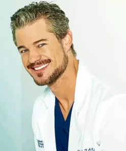 Greys Anatomy Eric Dane Diamond Painting