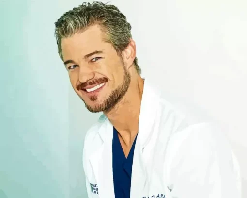 Greys Anatomy Eric Dane Diamond Painting