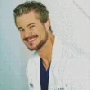 Greys Anatomy Eric Dane Diamond Painting