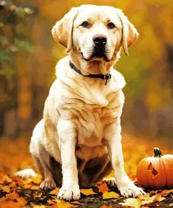 Halloween Labrador Retriever Diamond Painting