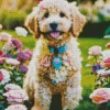 Happy Bernedoodle Diamond Painting