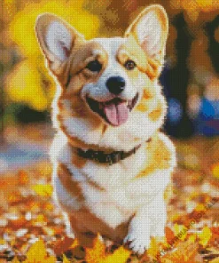 Happy Welsh Corgis Diamond Painting