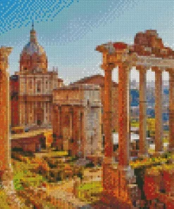 Historical Rome Diamond Painting