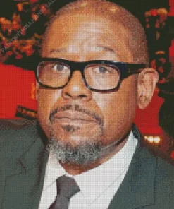 Iconic Forest Whitaker Diamond Painting