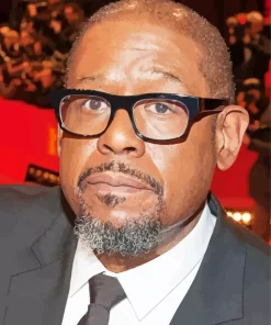 Iconic Forest Whitaker Diamond Painting