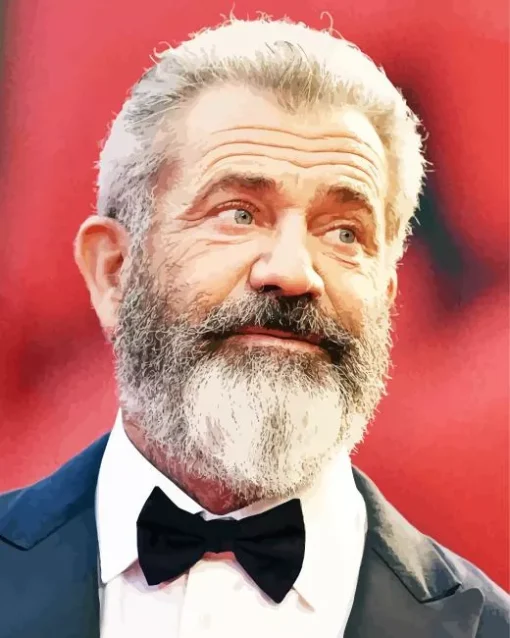 Iconic Mel Gibson Diamond Painting