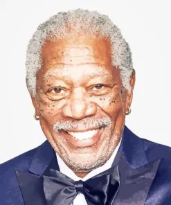 Iconic Morgan Freeman Diamond Painting