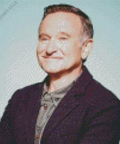 Iconic Robin Williams Diamond Painting