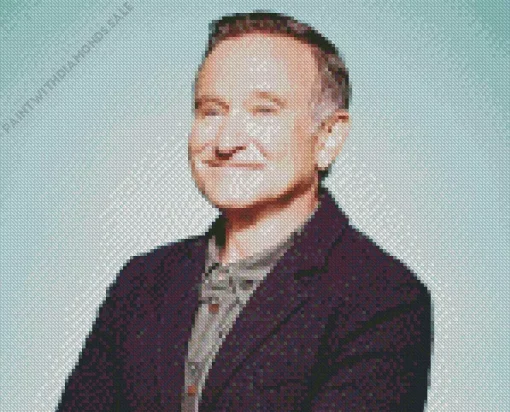 Iconic Robin Williams Diamond Painting