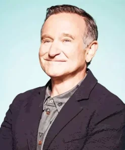 Iconic Robin Williams Diamond Painting