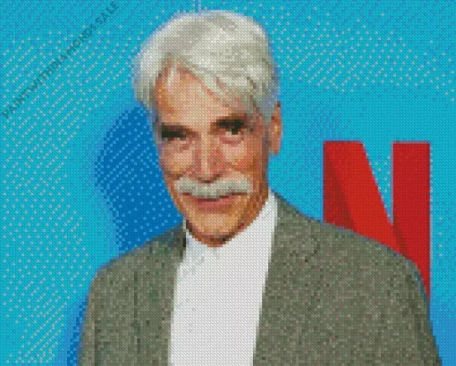 Iconic Sam Elliot Diamond Painting