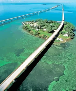 Key West Bridge Florida Diamond Painting