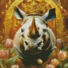 King Rhino Diamond Painting