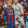 Lionel Messi And Cristiano Ronaldo Diamond Painting