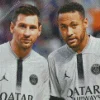 Lionel Messi And Neymar Diamond Painting