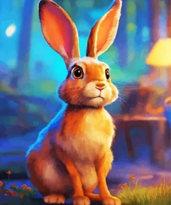 Lovely Hare Diamond Painting